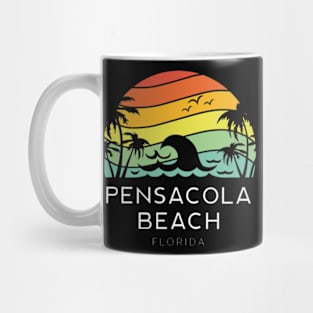 Pensacola Beach Florida Retro Summer Women Men Gift Key Sweatshirt Mug